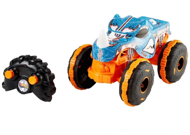 Машинка на радіокеруванні Mattel Hot Wheels Monster Trucks Rhinomite 1:24 - изображение 2