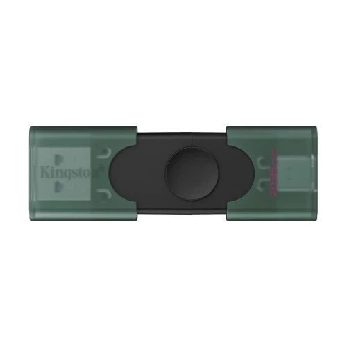 Флеш накопичувач USB 256Gb Kingston DataTraveler Duo, Green/Black, Type-C / USB 3.2 Gen 1 (DTDEG2/256GB) - изображение 2