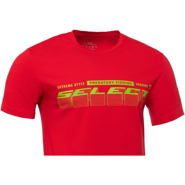 Футболка Select T-Shirt Graded Logo M Red - изображение 2