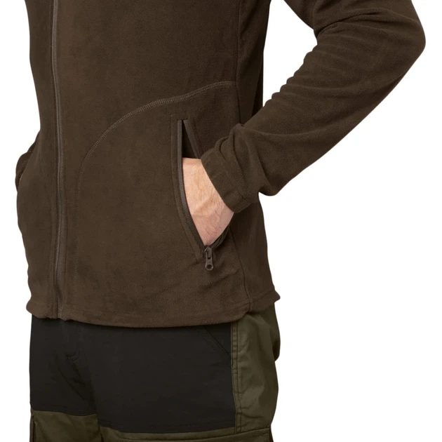 Кофта Seeland Benjamin fleece 3XL Тёмно-коричневый - изображение 5