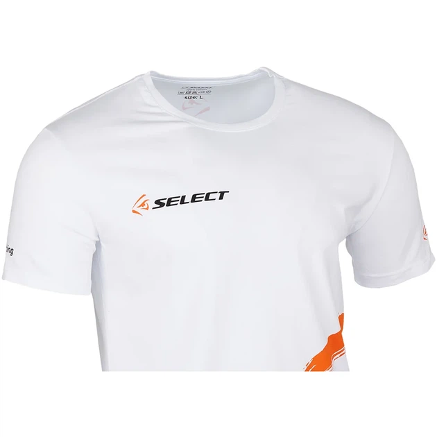 Футболка Select Fish Logo 2XL White - изображение 3