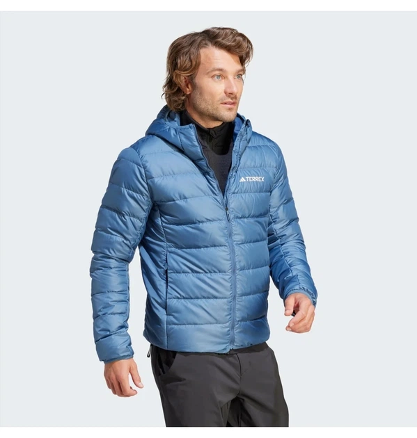 Чоловіча тепла куртка Terrex Multi Down Jkt IP6039 качиний пух Розмір XS Синій - зображення 3
