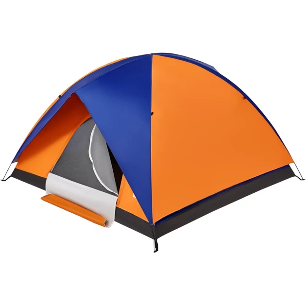 Намет Skif Outdoor Adventure II 200x200 см Orange-Blue - зображення 3