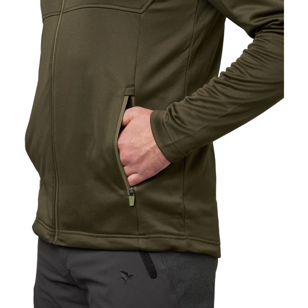 Кофта Seeland Elliot fleece L Зеленый - изображение 4