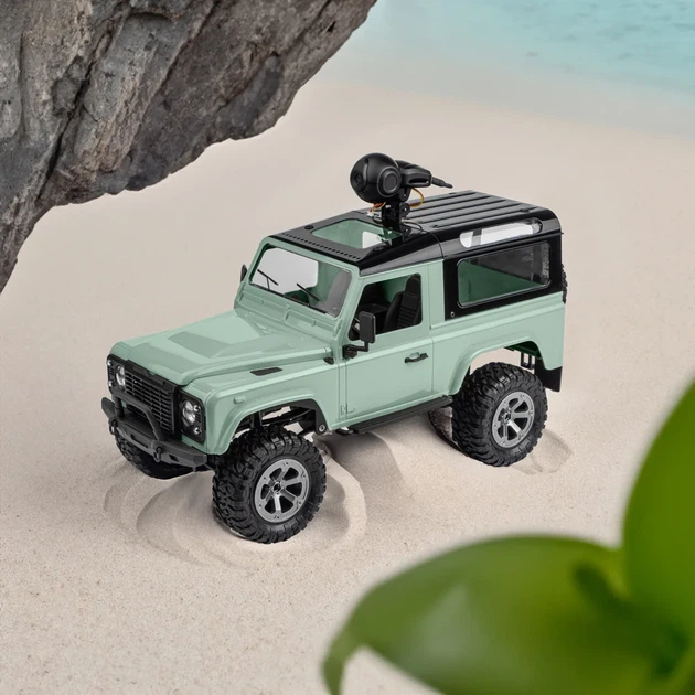 Машинка OTAMANKO 4x4 повнопривідний позашляховик з камерою зелений - зображення 7