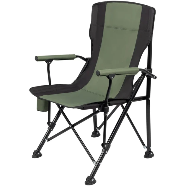 Стул раскладной Skif Outdoor Attache Черный/Зеленый - Фото 2 Стул раскладной Skif Outdoor Attache Черный/Зеленый - изображение 2