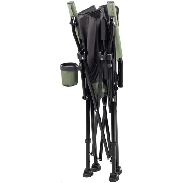 Стул раскладной Skif Outdoor Attache Черный/Зеленый - Фото 7 Стул раскладной Skif Outdoor Attache Черный/Зеленый - изображение 7