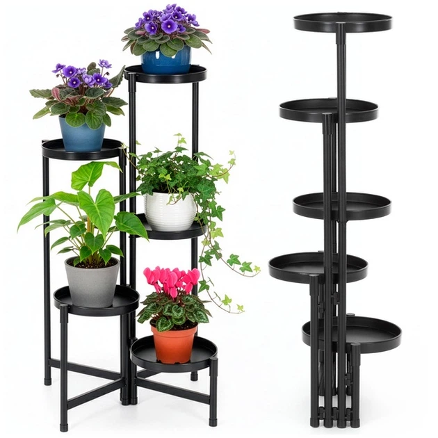 Kwietnik Springos GA0218 metalowy 85.5 cm (5908455306836) - obraz 3