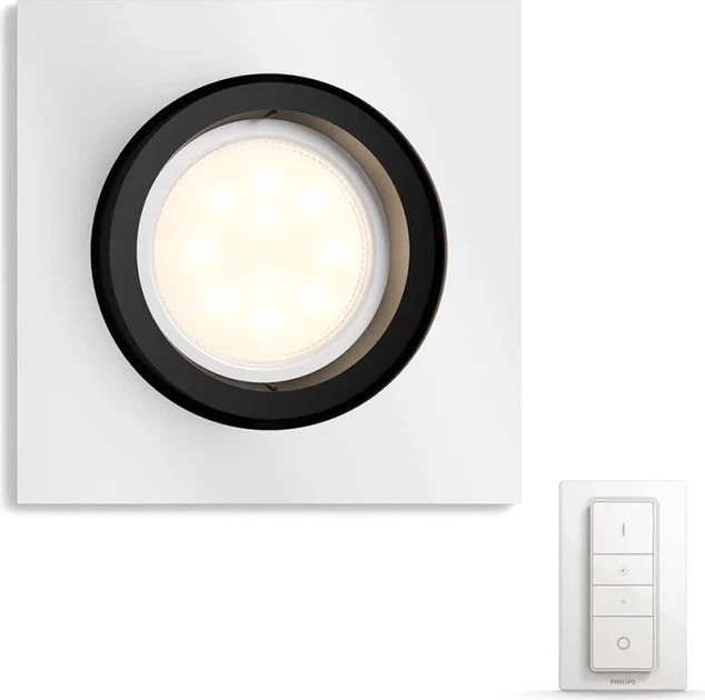 Інтелектуальний точковий світильник LED Philips Hue White Ambiance Milliskin GU10 Basic Set 5042131P7 (8718696161111) - зображення 5