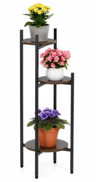 Kwietnik Springos GA0215 metalowy 81 cm (5908455306751) - obraz 4