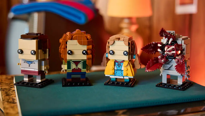 Конструктор Lego Stranger Things: Eleven, Max, Demogorgon and Holly Figures BrickHeadz 40879 - изображение 6