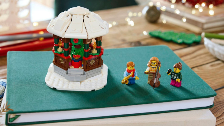 Конструктор Lego Winter Gazebo 40778 - изображение 5
