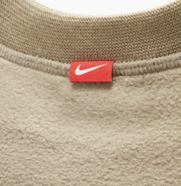 Жіночий флісовий світшот Cactus Travis Scott Corp Pullover Crew Sweatshirt Beige Travis Scott DM1287-247 Розмір XL Бежевий - зображення 6