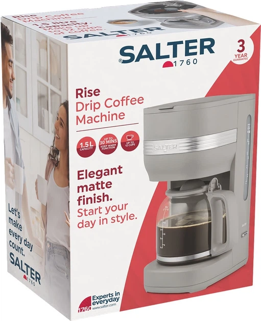 Ekspres do kawy przelewowy SALTER EK6652VDE Taupe - obraz 5