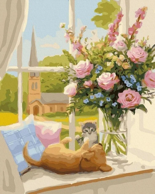 Картина по номерам Солнечное утро 40х50 см Rainbow Art GX45768 - изображение 9