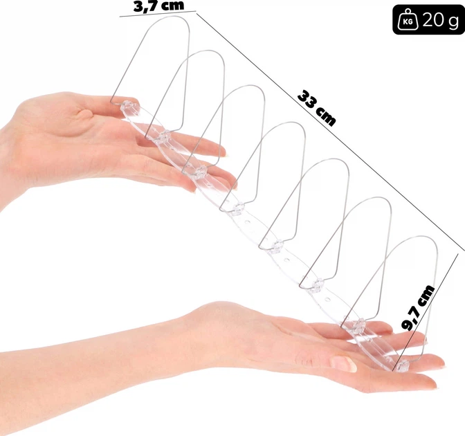 Спіралний відлякувач птахів Kadax 33 x 9 см 9 шт. (K591) - зображення 8