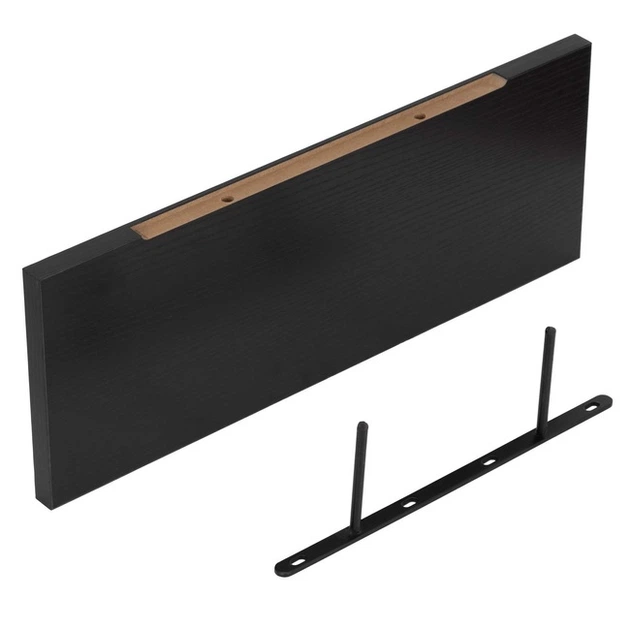 Настінні полиці SPRINGOS HF0053 4 штуки Чорні (5908455306799) - зображення 2