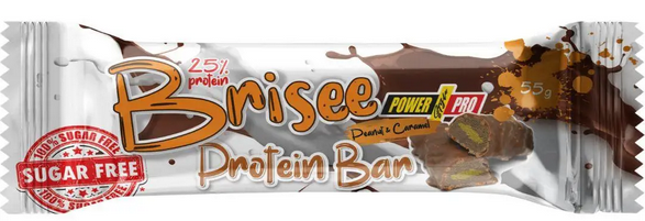 Батончик 25%, 55 г (20шт/уп) - арахіс у карамелі (Sugar Free) - Фото 1 Батончик 25%, 55 г (20шт/уп) - арахіс у карамелі (Sugar Free) - изображение 1