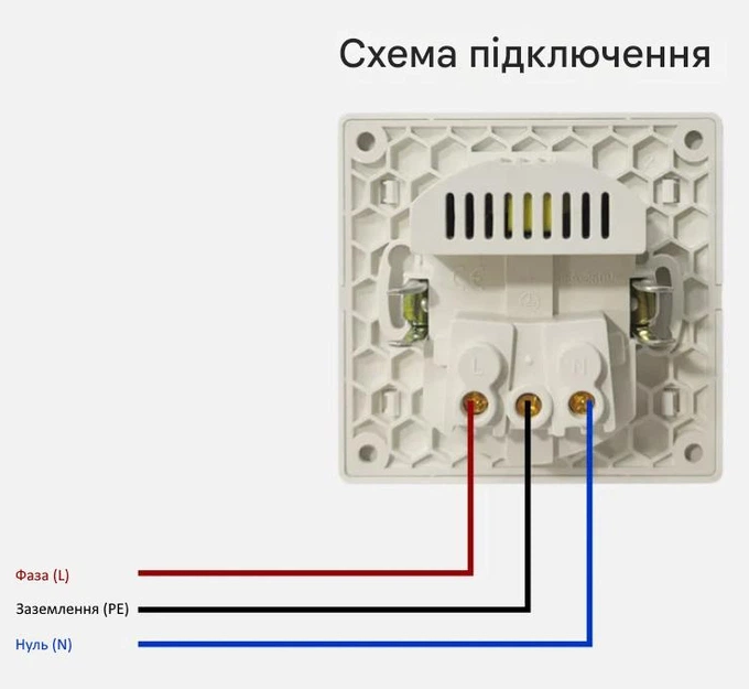 Настенная розетка Wallpad с USB и Type-C 220В Белая - Фото 5 Настенная розетка Wallpad с USB и Type-C 220В Белая - изображение 5