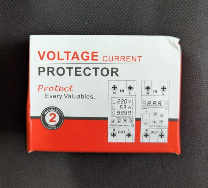 Реле напруги та струму 230V 40A на DIN-рейку - Фото 4 Реле напруги та струму 230V 40A на DIN-рейку - зображення 4