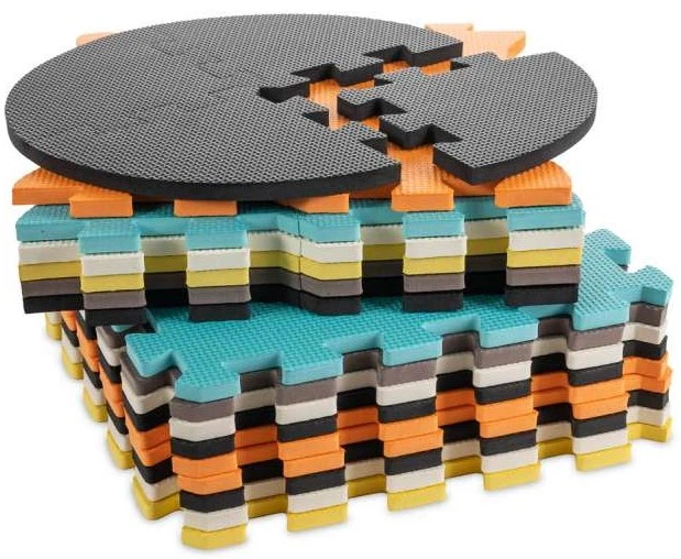 Килимок-пазл розвиваючий пінний Kik Тваринки 114 × 114 см 25 елементів (KX5210) (5903039732995) - зображення 2