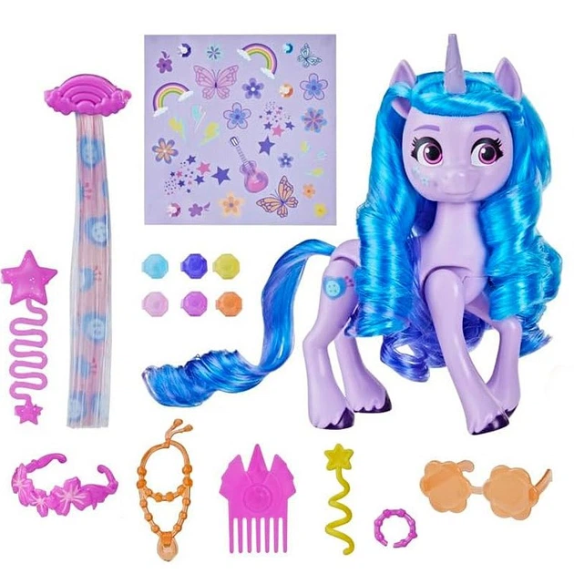 Figurka Hasbro My Little Pony Stylowy dzień z Izzy Moonbow (5010996108210) - obraz 2