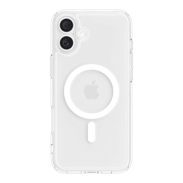 Чохол TPU+PC Spigen Ultra Hybrid with Magsafe для iPhone 17 Transparent - Фото 1 Чохол TPU+PC Spigen Ultra Hybrid with Magsafe для iPhone 17 Transparent - изображение 1
