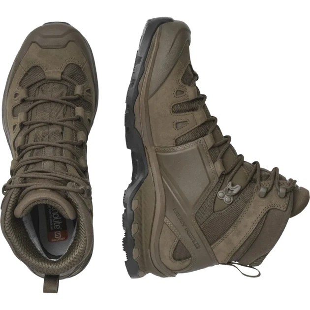 Ботинки Salomon QUEST 4D GTX Forces 2 EN 39 Earth brown - изображение 4