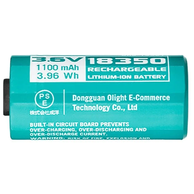 Аккумуляторная батарея Olight ORB-183C11 1100 mAh - Фото 3 Аккумуляторная батарея Olight ORB-183C11 1100 mAh - изображение 3