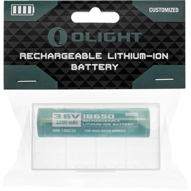 Акумуляторна батарея Olight ORB3-186C32 3200 mAh - зображення 4
