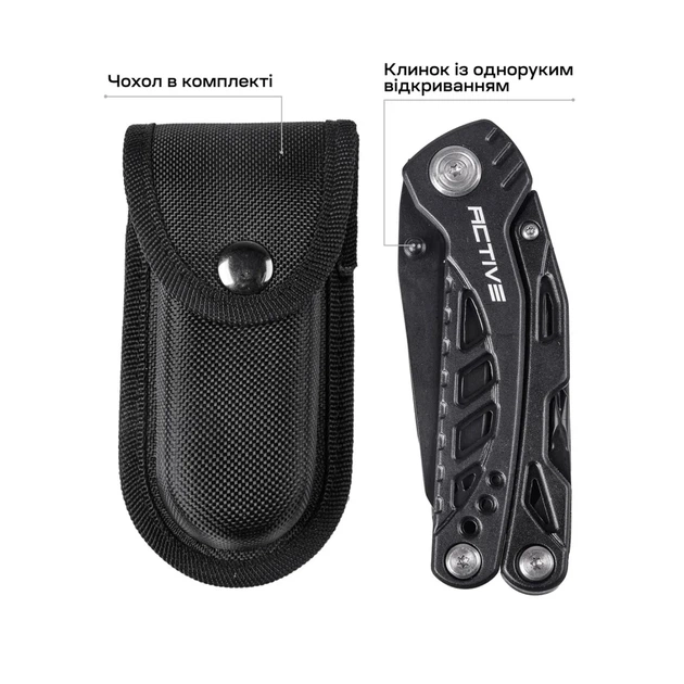 Мультитул Active Handy Tool Black - Фото 10 Мультитул Active Handy Tool Black - зображення 10