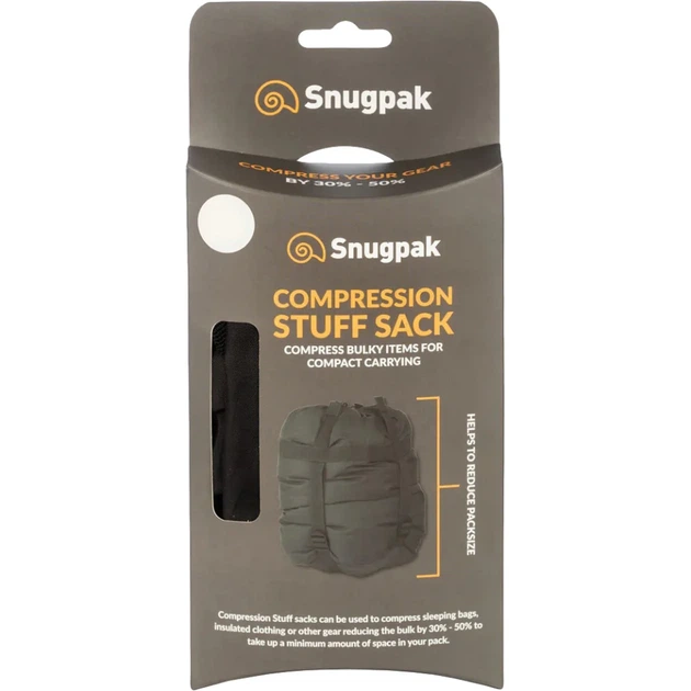Компресійний мішок Snugpak Medium 16 Olive - Фото 2 Компресійний мішок Snugpak Medium 16 Olive - зображення 2