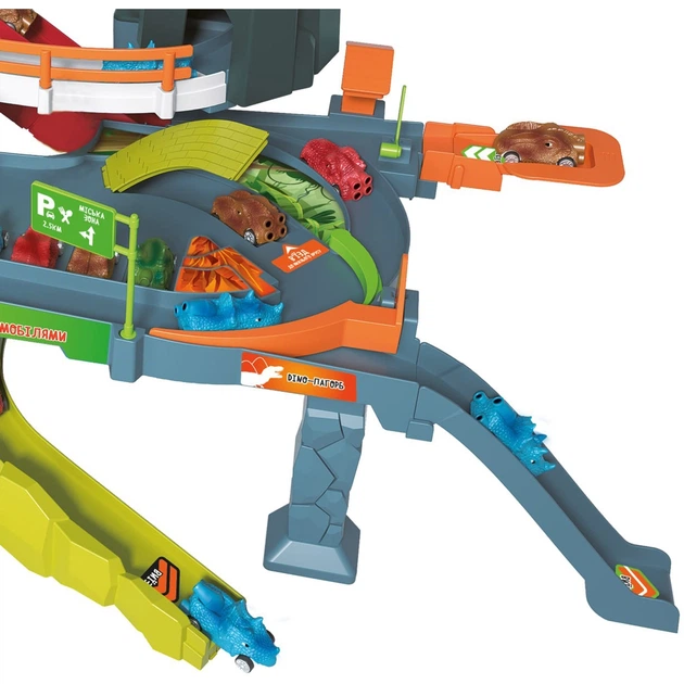 Игровой набор ZIPP Toys Dino автотрек-вулкан электрический - Фото 2 Игровой набор ZIPP Toys Dino автотрек-вулкан электрический - изображение 2