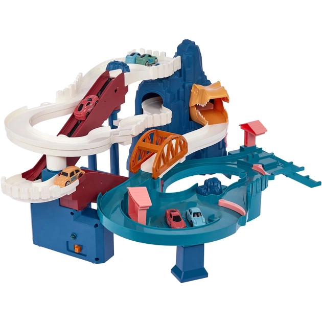 Игровой набор ZIPP Toys Dino автотрек-серпантин электрический - изображение 5