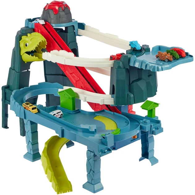 Игровой набор ZIPP Toys Dino автотрек-вулкан электрический - Фото 4 Игровой набор ZIPP Toys Dino автотрек-вулкан электрический - изображение 4