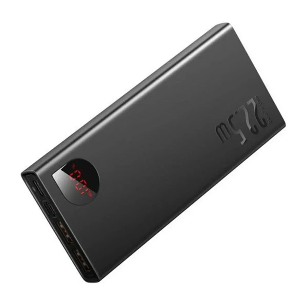 Зовнішній портативний акумулятор Повербанк Power Bank Baseus Adaman Digital Display Fast Charge 10000mAh 22.5W - зображення 4