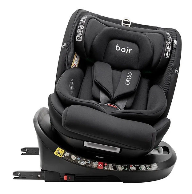 Автокрісло Bair Oreo 360 i-size Iso-fix BO-01 total black - Фото 6 Автокрісло Bair Oreo 360 i-size Iso-fix BO-01 total black - зображення 6