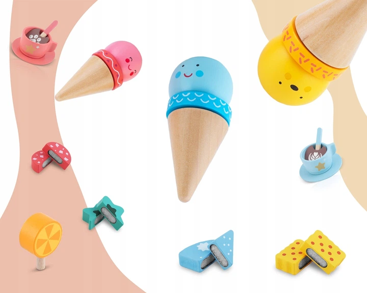 Zestaw do zabawy Nukido NK-880 kawiarnia lodziarnia 45 elementów 788000 (5903890631109) - obraz 3