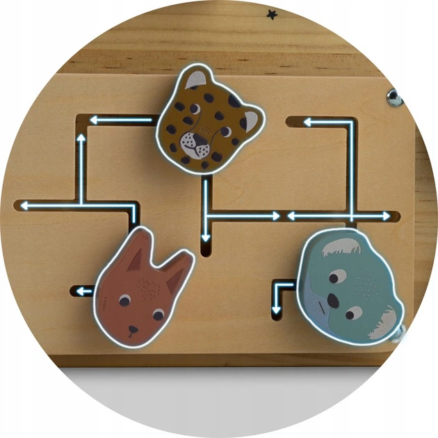 Tablica sensoryczna Nukido NK-859 budynek drewniany 785900 (5903890622244) - obraz 8