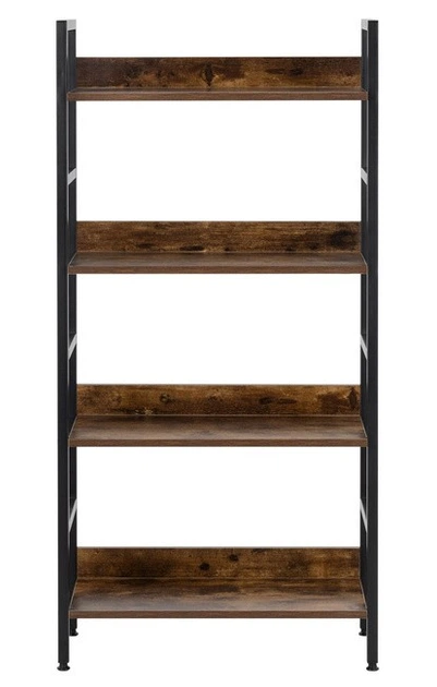 Полиця для книг SPRINGOS 124,5 x 60 x 28 см Темно коричневий (5908455305037) - зображення 1