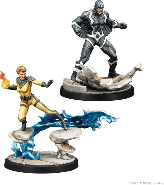 Доповнення до настільноЇ гри Atomic Mass Games Marvel: Crisis Protocol - Inhumans - Affiliation Pack (міжнародне видання) (841333130572) - зображення 3