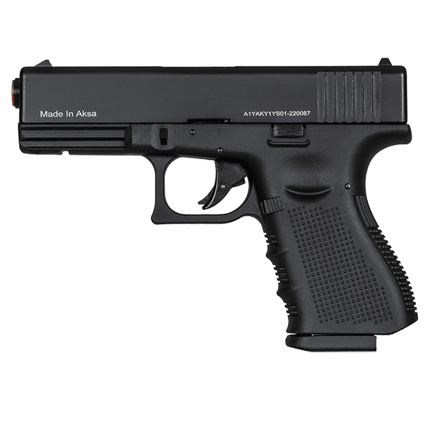 Шумовий сигнальний пістолет Aksa Arms AK14 CC-01 калібр 9 мм PAK (Glock 17) Black - зображення 2