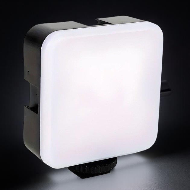 Мини LED лампа для съемки Mobile AY-49S, 49 диодов, 6500K, 3 режима яркости, холодный свет - изображение 8