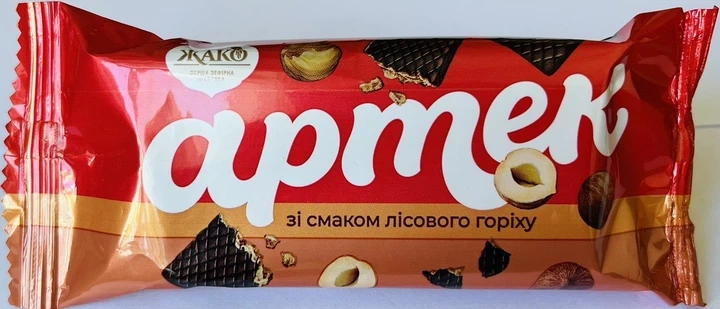 Цукерки Жако вафельні Артек лісовий горіх 2,7 кг - Фото 2 Цукерки Жако вафельні Артек лісовий горіх 2,7 кг - зображення 2
