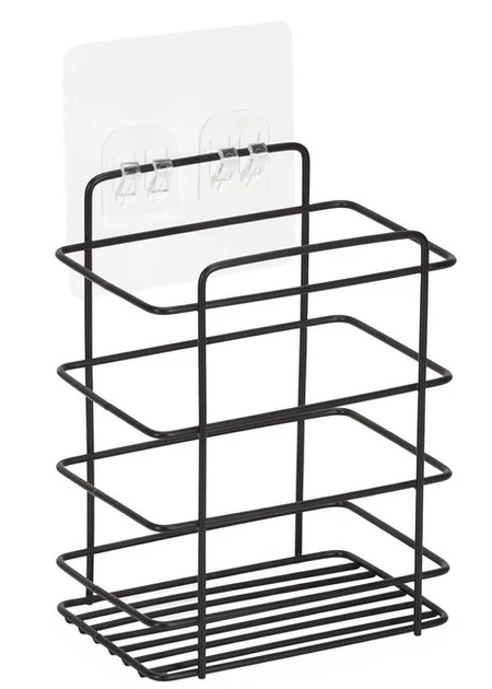 Набір полиць для душу SPRINGOS HA7543 5 шт Чорні (5908455306461) - зображення 9