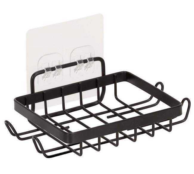 Набір полиць для душу SPRINGOS HA7544 5 шт Чорні (5908455306478) - зображення 9