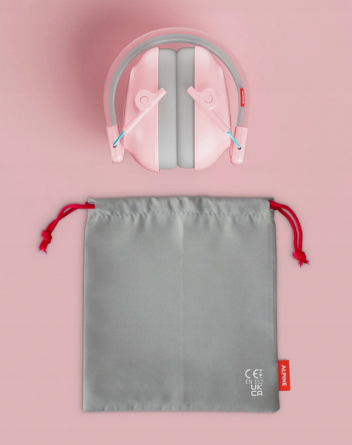 Alpine Muffy Kids Pink — детские противошумные наушники 25 дБ (SNR), защита слуха для детей 5–16 лет, розовые - Фото 5 Alpine Muffy Kids Pink — детские противошумные наушники 25 дБ (SNR), защита слуха для детей 5–16 лет, розовые - изображение 5