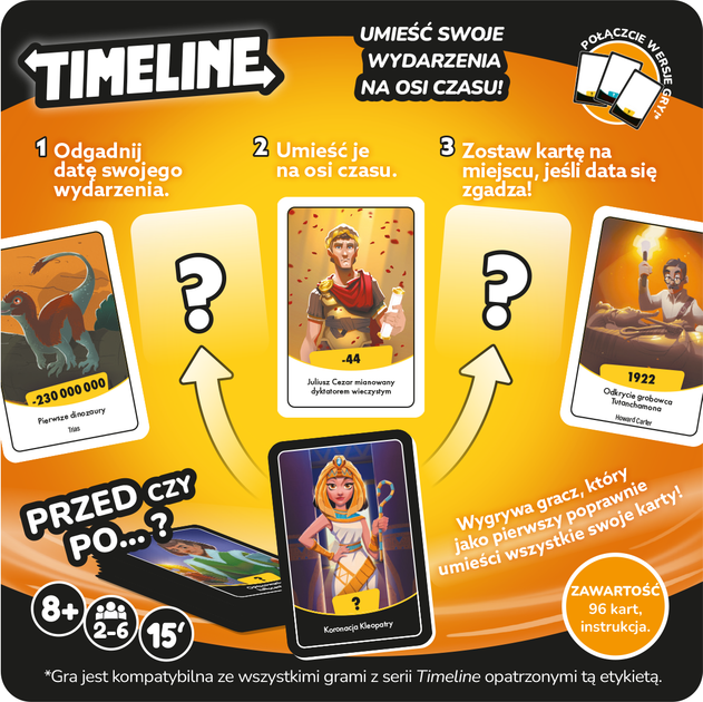 Настільна гра Rebel Timeline (польське видання) (3558387000467) - зображення 8