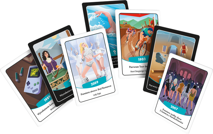 Настільна гра Rebel Timeline: Ігри та розваги (польське видання) (3558387000528) - зображення 3