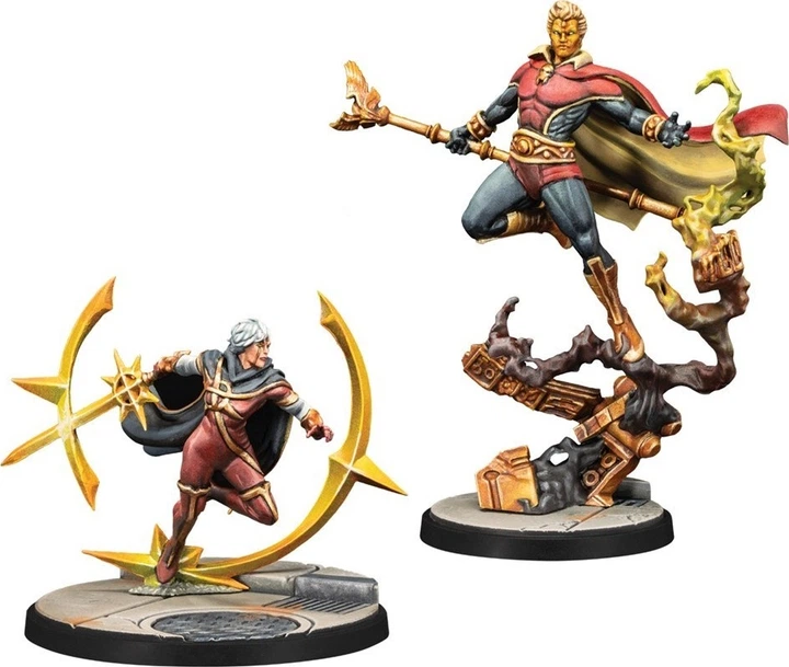 Dodatek do gry planszowej Atomic Mass Games Marvel: Crisis Protocol Pakiet postaci Adam Warlock, Moondragon & Quasar (edycja międzynarodowa) (841333134129) - obraz 2